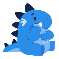 Bored Sticker by Pat Animation