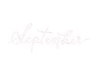 Autumn September Sticker