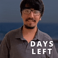 9 DAYS LEFT