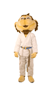Judobund thumbs up well done judo maskottchen Sticker