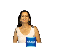 fran irritada Sticker by Always Brasil