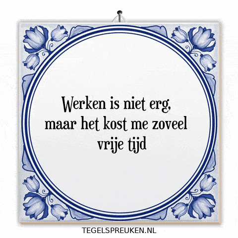 Stress Nl GIF by Tegelspreuken.nl
