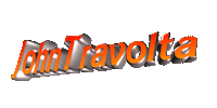 John Travolta Celebrity Sticker by GIPHY Text