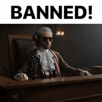 Judge Ban GIF