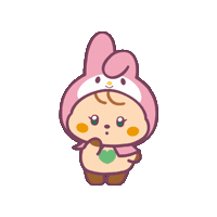 My Melody Gidle Sticker