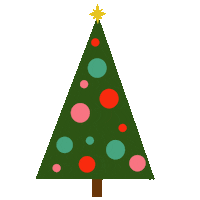 Christmas Tree Sticker