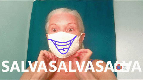 Mascara Pandemia GIF by Todos pela saúde