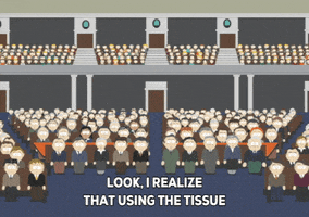 crowd group GIF by South Park 