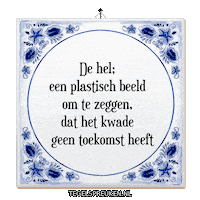 Humor Hoop Sticker by Tegelspreuken.nl