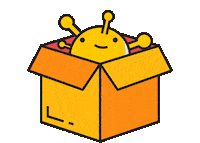 Box Moving Sticker by Teyit