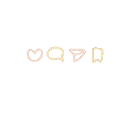 Hilystarry follow 手繪 線條 hily Sticker