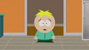 shocked butters stotch GIF by South Park 