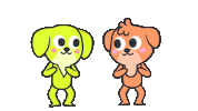 gonproductionsofficial clap highfive chica cuteanimals Sticker