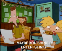 hey arnold nicksplat GIF