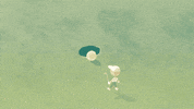 golf 2d animation GIF by Caleb Wood