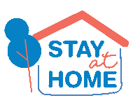 Stayathome Sticker by LZY Visual