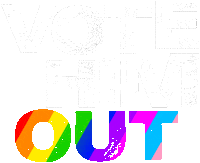 votehimoutinc vote blue wave vote him out biden harris 2020 Sticker