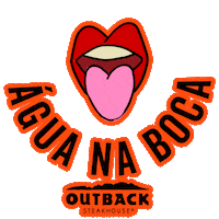 Happy Comida Sticker by Outback Brasil