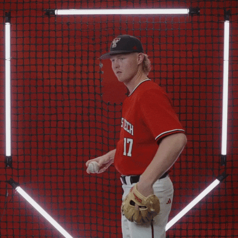 Parker Hutyra GIF by Texas Tech Baseball