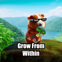 Growth Wisdom GIF by Guinea Gambino
