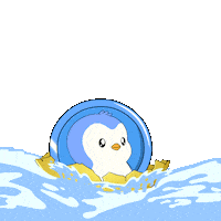 Coming On My Way Sticker by Pudgy Penguins