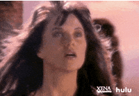 Shocked Xena Warrior Princess GIF by HULU