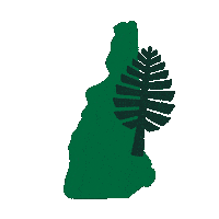Map Biggreen Sticker by Dartmouth College