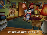 hey arnold nicksplat GIF