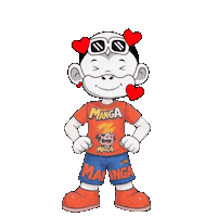 Kawaii Love Sticker by Zhot Shop