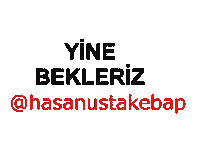 meat nom Sticker by Hasanusta Kebap