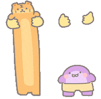 Excited Friends Sticker by KdeeStix