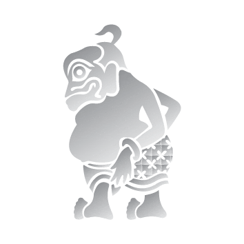 WarungMJS mjs wayang semar bagong Sticker