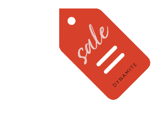shopping sale Sticker by Dynamite Clothing
