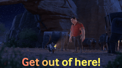 Get Out Of Here Go Away GIF