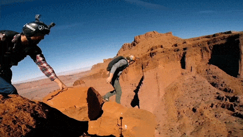 Jump Goodbye GIF by Red Bull