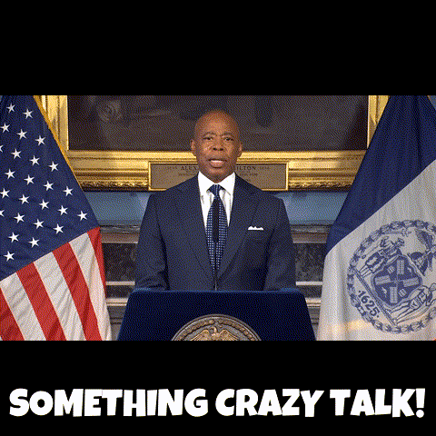 New York Usa GIF by Eric Adams