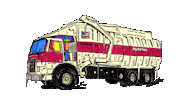 Truck Trash Sticker by deladeso