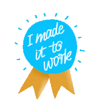 Working Girl Work Sticker