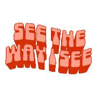 Logo Brand Sticker by SEE THE WAY I SEE