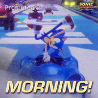 Morning Sega GIF by Sonic the Hedgehog