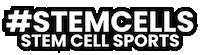 Sticker by Stem Cell Sports