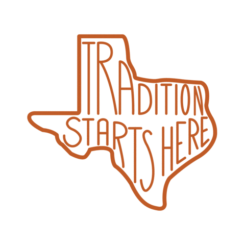 Ut Austin Texas Sticker by UT Austin New Student Services