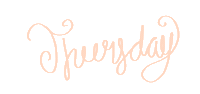 painteddreamsco aesthetic words thursday days Sticker