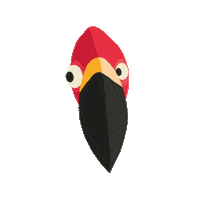 zoo flamingo Sticker