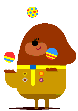 Dog Circus Sticker by CBeebies