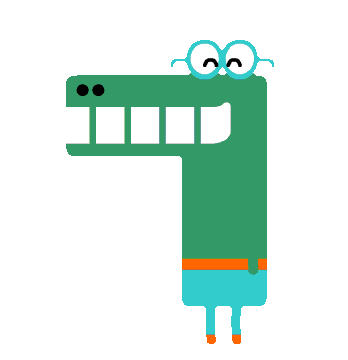 Happy Tongue Sticker by CBeebies