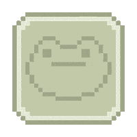 Pixel Frog Sticker