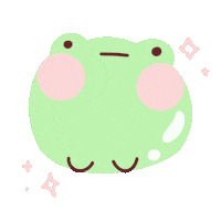 Chuartshop frog wawa chuartshop Sticker