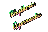 fantafeltro gym ritmica ginnastica rhythmic gymnastic Sticker