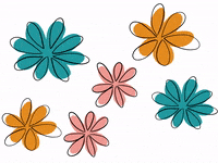 Waveygifs flowers spring daisy floral GIF